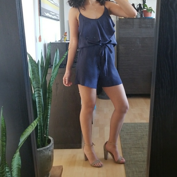 Intermix AKA Silk Romper - Picture 4 of 7